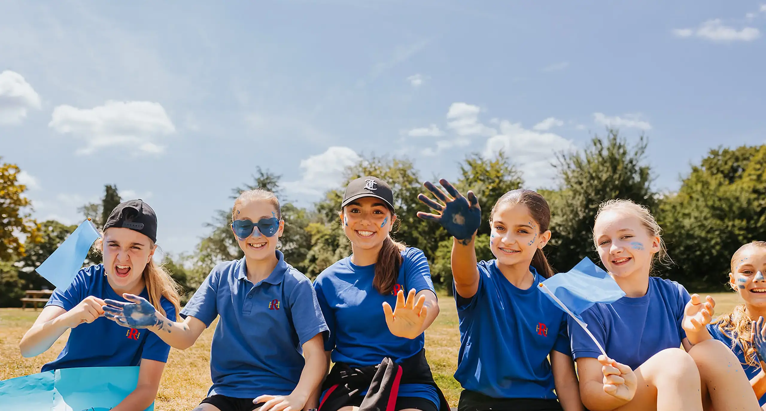 Senior School students at sports day
