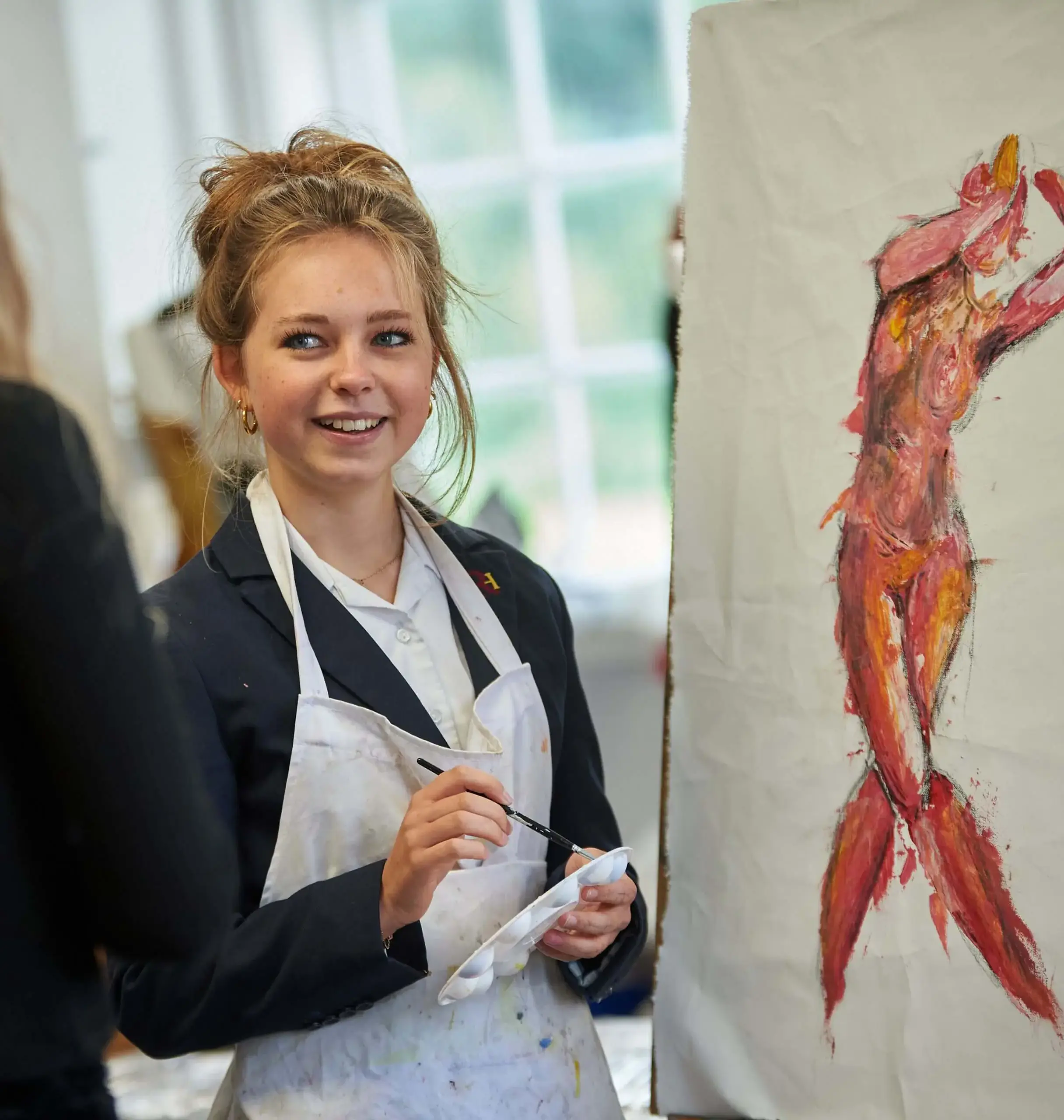 Radnor House Sevenoaks Student painting