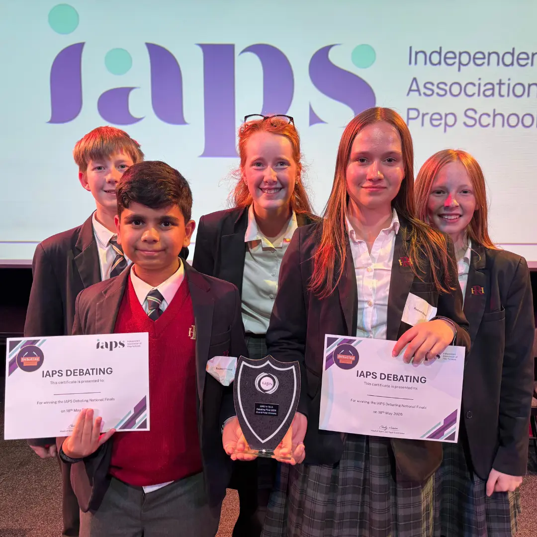 Radnor House Year 7 and 8 students are IAPS debating champions 2026