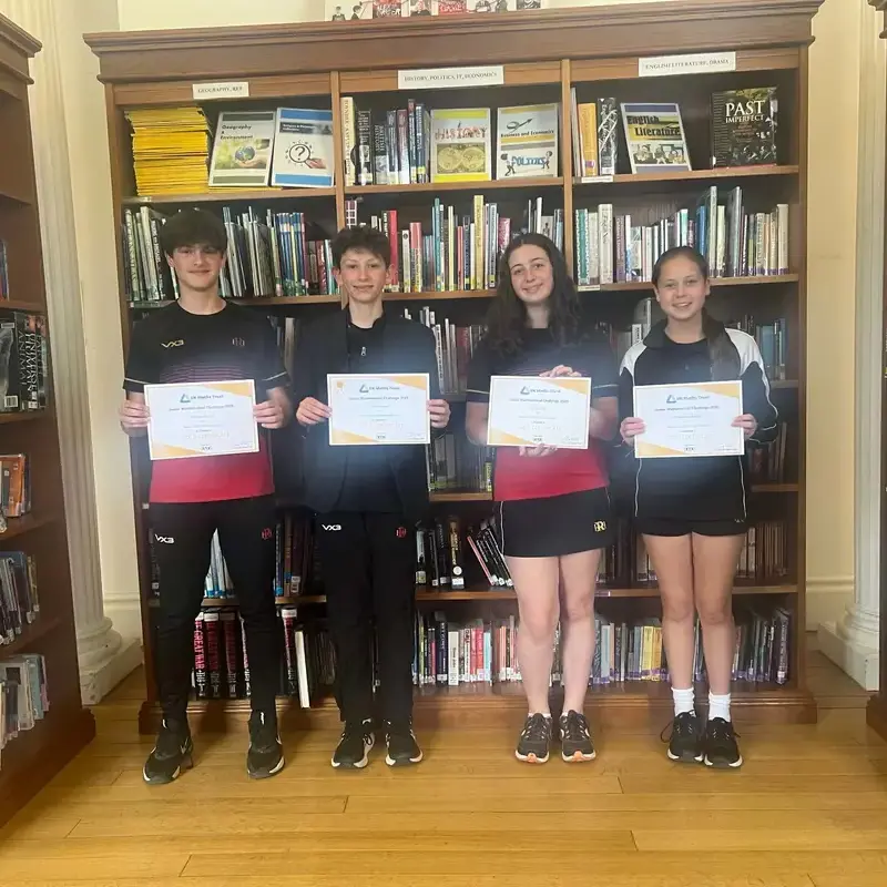 Radnor Students Win Record Gold Medal Haul at UK Maths Challenge