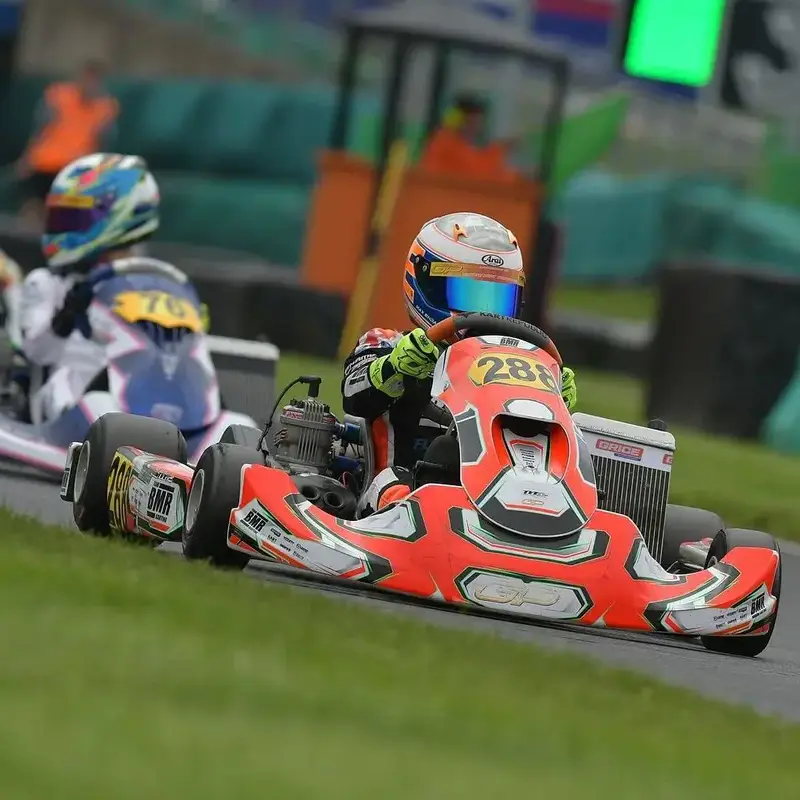 Radnor House student makes history at British Karting Championships