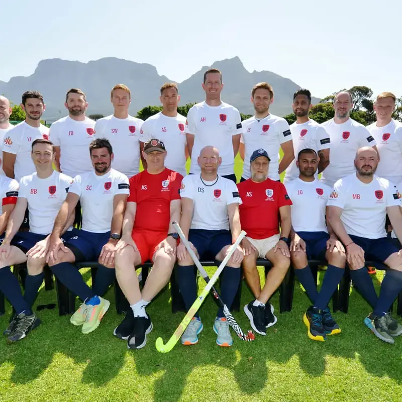 Mr Allberry Representing England at the World Masters Hockey World Cup
