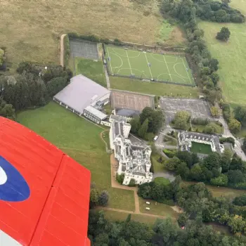 Sixth Formers Surprise Mr. Leddington with Dream Flight in Vintage Aircraft